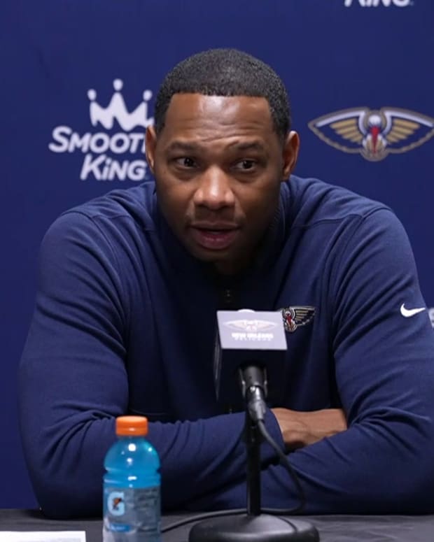 Willie Green, Zion Williamson, and Jordan Hawkins Speak On The Rookie's Career Night